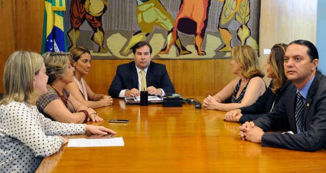 Pessoas reunidas na Câmara dos Deputados