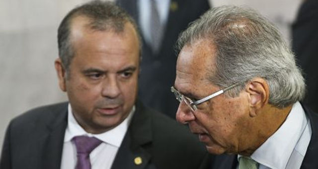 Rogério Marinho e Paulo Guedes