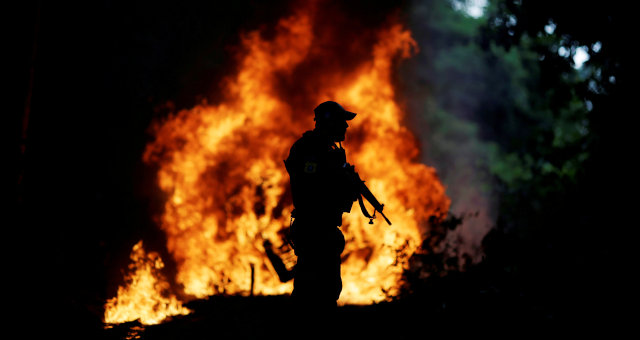 Amazônia Queimadas Militares