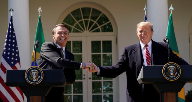 Jair Bolsonaro e Donald Trump