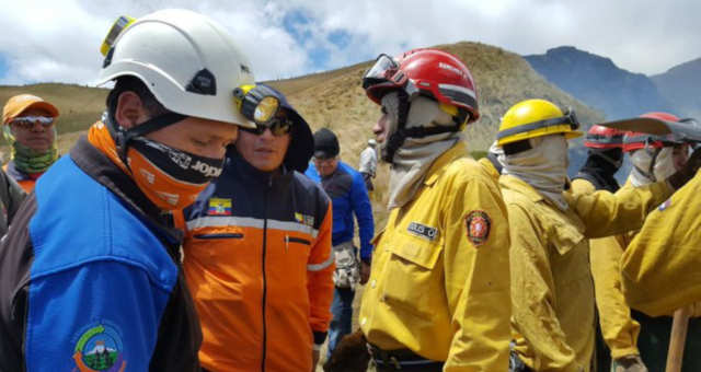 Brigada de incêndio floresta amazônia