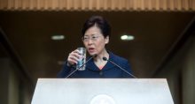 Carrie Lam, líder executiva de Hong Kong