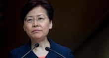 Carrie Lam, líder-executiva de Hong Kong