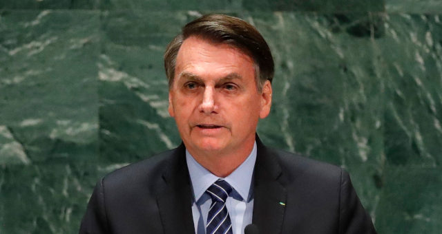 Bolsonaro discursa na ONU