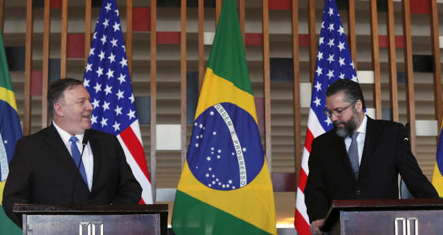 Ernesto Araújo Mike Pompeo