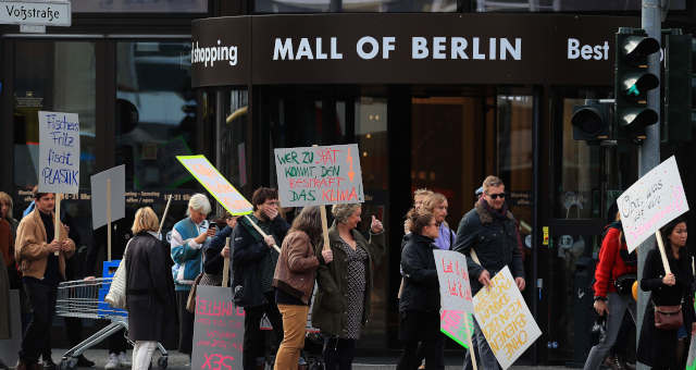 Protestos Berlin