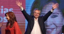 Alberto Fernández e Cristina Kirchner Eleições da Argentina