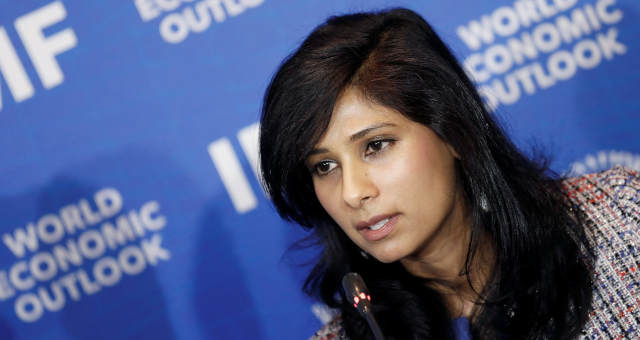 Gita Gopinath, economista-chefe do FMI