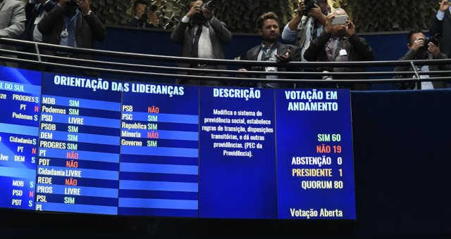 Senado Reforma da Previdência