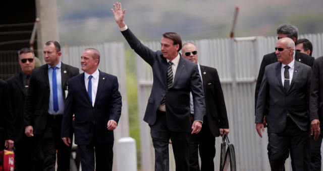 Presidente Jair Bolsonaro no Palácio da Alvorada