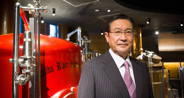 Asahi CEO Akiyoshi Koji Cervejas