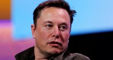 Elon Musk, presidente-executivo, durante convenção em Los Angeles (EUA)