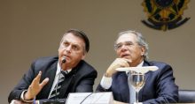 Jair Bolsonaro e Paulo Guedes