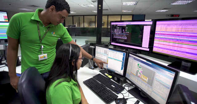 Central de controle da Celpe