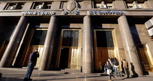 Sede do Ministério da Economia argentino, em Buenos Aires