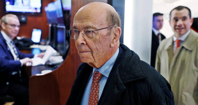 Secretário do Comércio dos EUA, Wilbur Ross