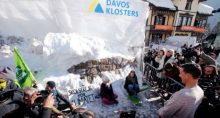 Greta Thunberg Meio Ambiente Protestos Davos World Economic Forum