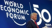 Fórum Econômico Mundial Davos Donald Trump