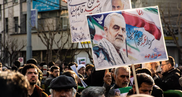 Qassem Soleimani Guerra Irã Protestos Oriente Médio