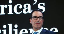 Fórum Econômico Mundial Secretário do Tesouro dos EUA, Steven Mnuchin