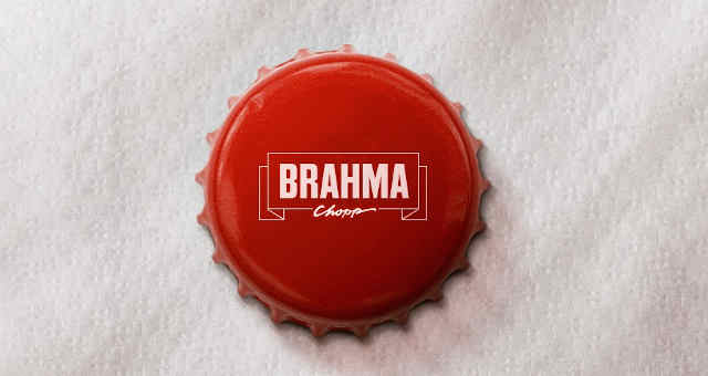 Tampa da cerveja Brahma, da Ambev