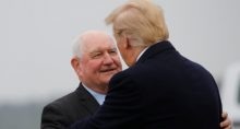 Sonny Perdue e Donald Trump