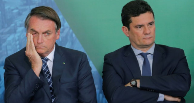 Jair Bolsonaro e Sergio Moro