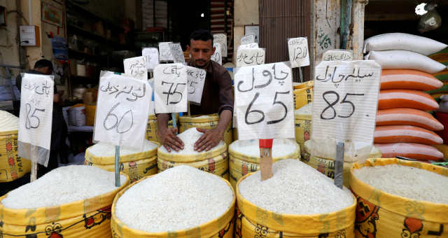 Mercados de alimentos em Karachi, no Paquistão