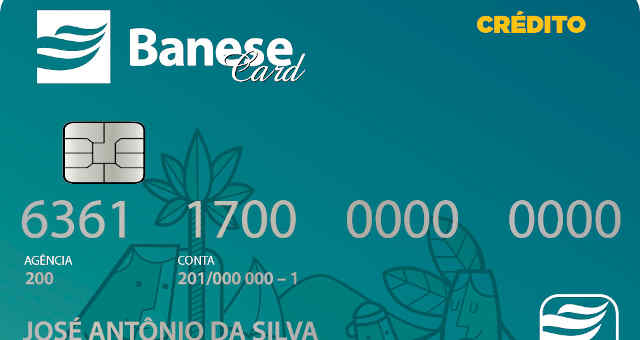 Cartão de crédito Banese Card, emitido pela SEAC