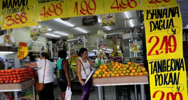 Consumo Alimentos Inflação