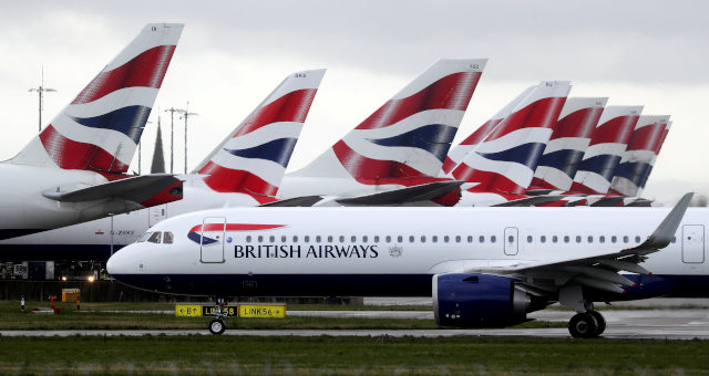 British Airways Avião