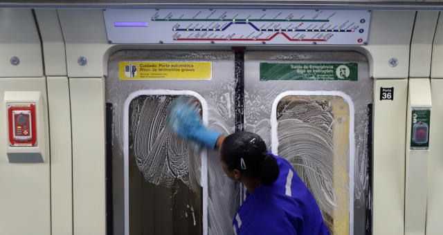 Coronavírus Metrô São Paulo Trens Transportes