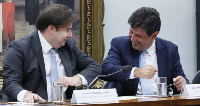 Rodrigo Maia e Mandetta