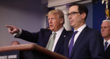 Donald Trump e Steven Mnuchin