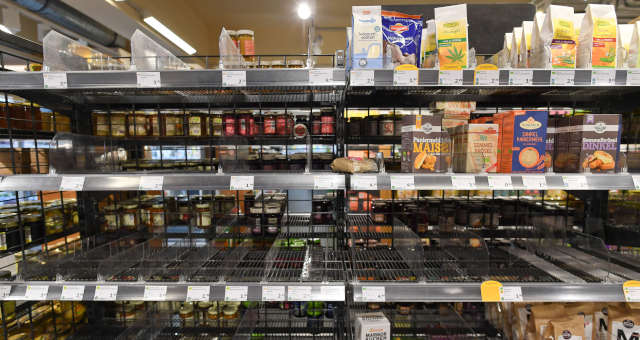 Alimentos Supermercados Desabastecimento