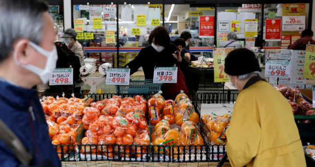 Consumo Supermercados Ásia Coronavírus Máscara Alimentos