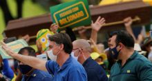 Jair Bolsonaro Coronavírus Máscara Manifestações Protestos