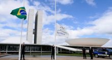 Brasília Congresso Bandeiras Brasil Mercosul