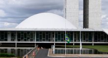 Brasília Bandeira Brasil Congresso Senado