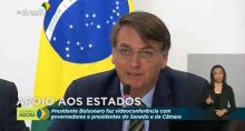 Reunião de Bolsonaro com governadores em 21 de maio de 2020