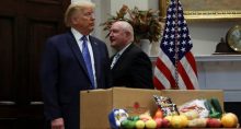 Donald Trump e Sonny Perdue