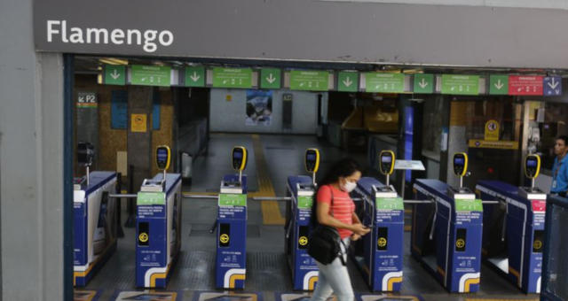 Estação de metro Rio de janeiro