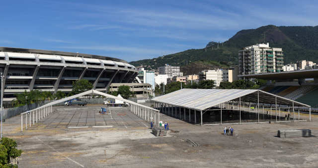 Hospital de campanha Maracanã