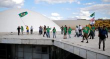 Manifestação Protestos Jair Bolsonaro Congresso Brasília Política