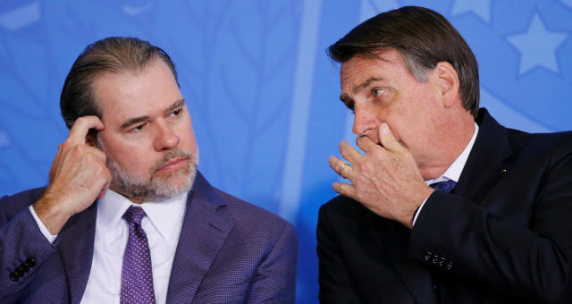 Dias Toffoli Jair Bolsonaro