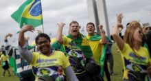 Manifestação pró Bolsonaro