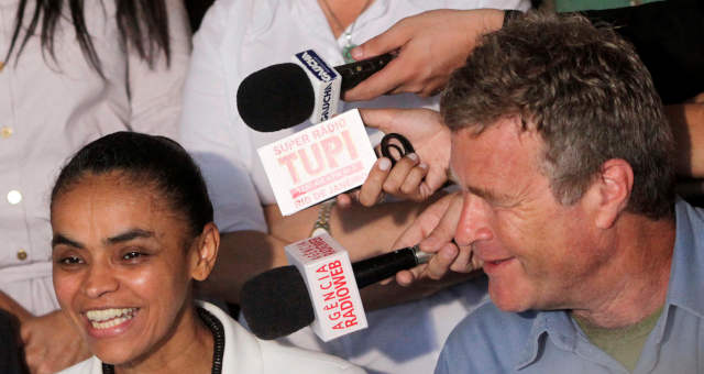 Marina Silva e Alfredo Sirkis