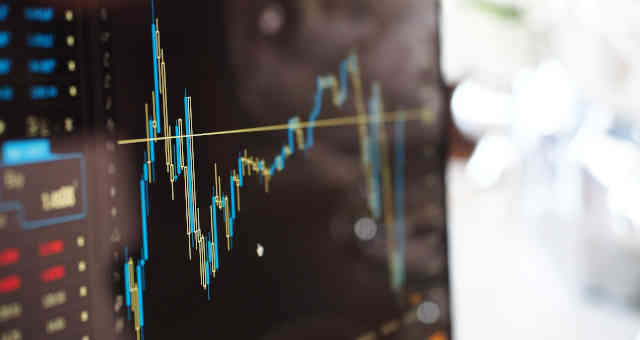 gráfico mercados ações bolsa