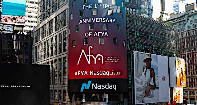 Afya, comemoração de um ano de IPO na Nasdaq