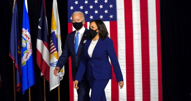 Kamala Harris e Joe Biden